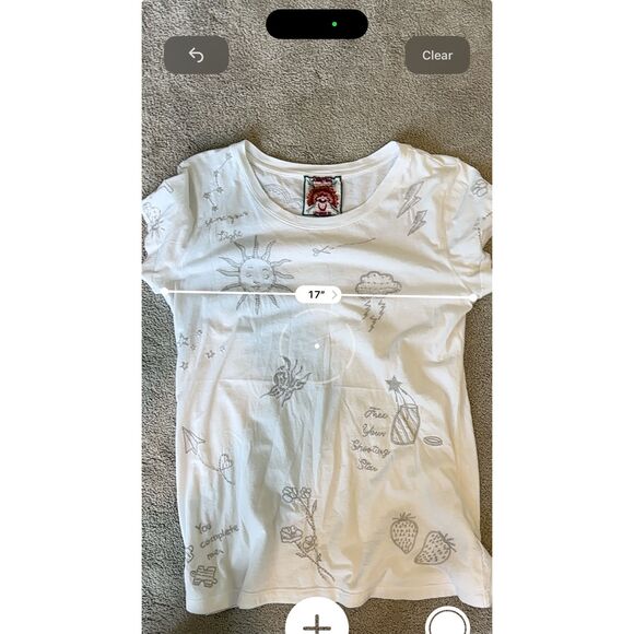 NWOT Johnny Was embroidered white short sleeve t shirt, Small $198 A1 - Picture 7 of 9